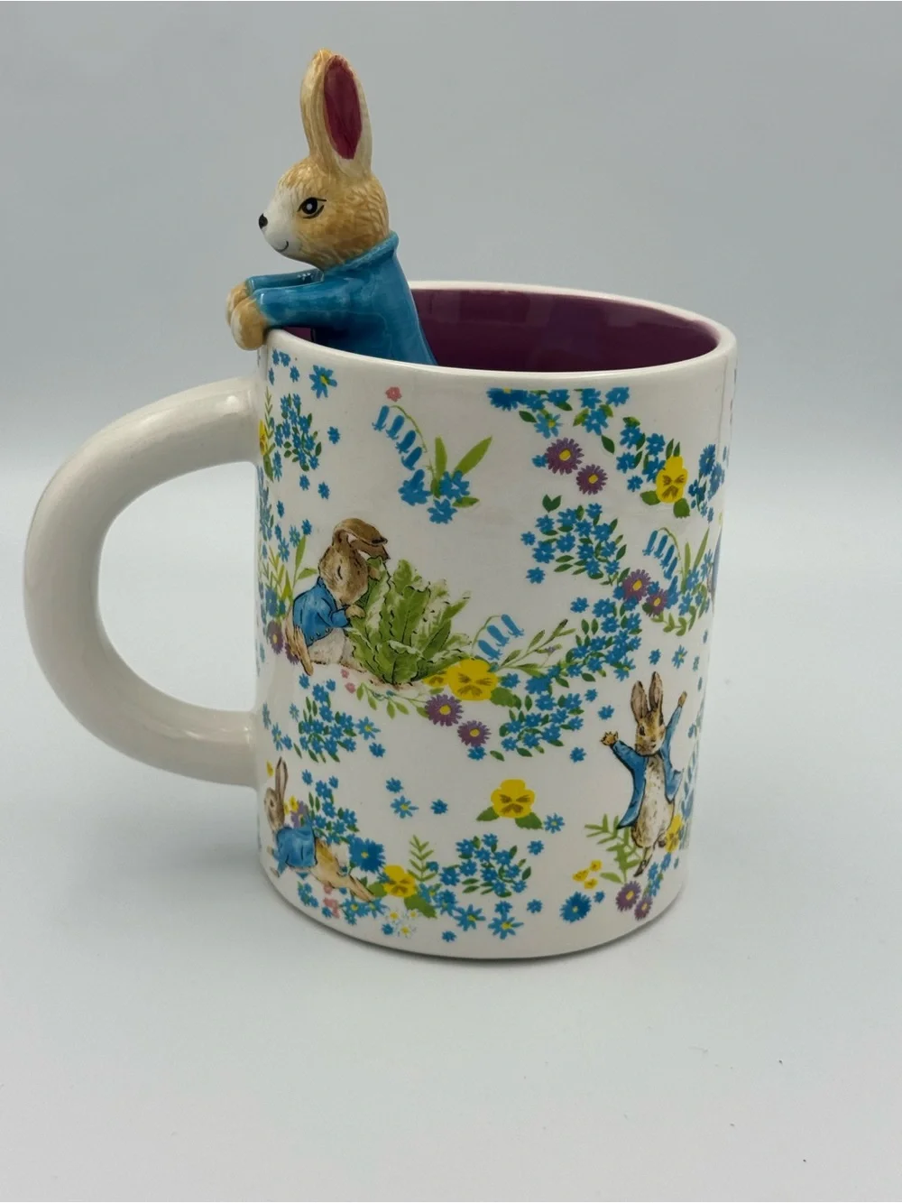 The World of Peter Rabbit‎ Beatrix Potter Bunny Hugger Mug Large 20 oz
